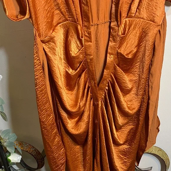 Steve Madden Copper Midi Dress - Picture 4 of 6